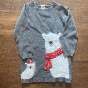 Girls sweater dress